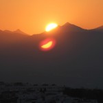 Sunset in Alahurín