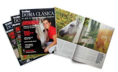 Magazine layout // CLIENT: Trofeo DOMA CLÁSICA & TOPIBERIAN S.L.